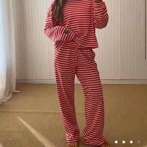 Daily Drills Red and White Striped Set
Price is firm - please don’t send offers!